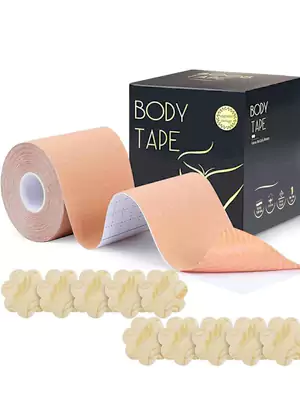 Boob Tape Breast Lift Tape Adhesive Bra Nipple Cover, A-G Cup