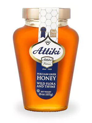 Attiki Pure Greek Honey with Wild Flora and Thyme