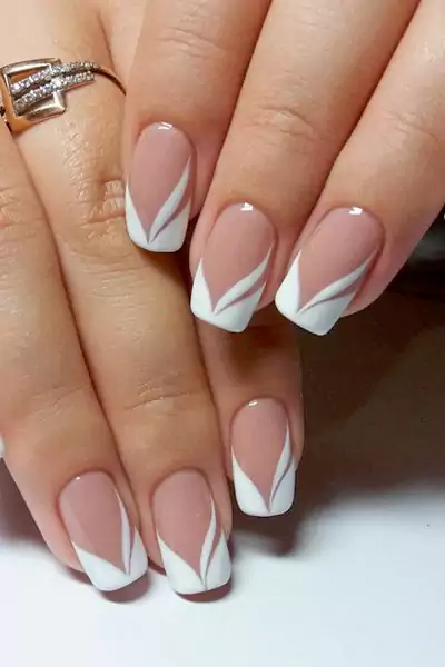 Revamped French Manicure