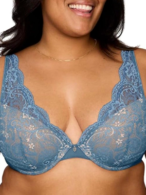 ThirdLove 24-7 Classic Lace Contour Plunge Bra